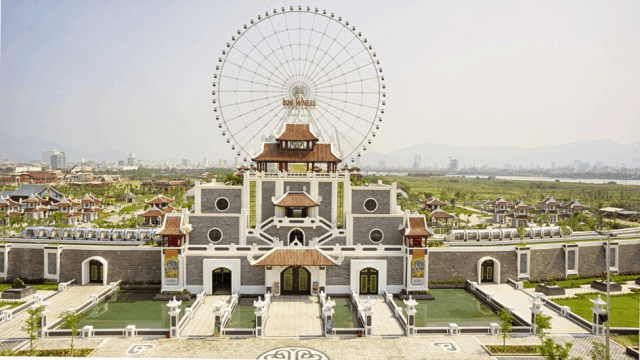 Toàn cảnh công viên Châu Á - Asia Park