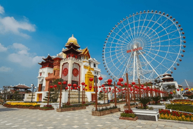 Cȏng viên chȃu Á Asia Park khu vui chơi đẳng cấp quốc tế tại Đà Nẵng