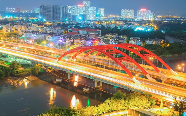 Cầu Sài Gòn Hồ Chí Minh - Cầu Ông Lớn (ảnh Si Hung)
