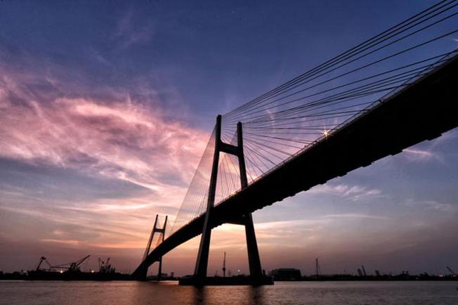 Cây cầu đẹp ở Sài Gòn - là cây cầu sài gòn 2 vị trí đẹp (ảnh sưu tầm)