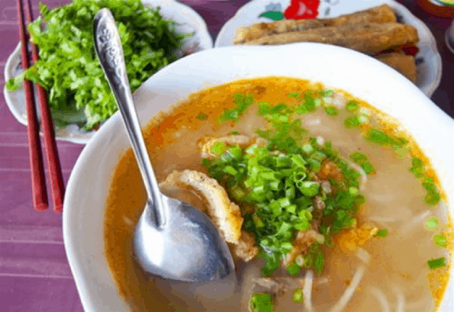 Cháo canh cá lóc - đặc sản Quảng Bình 