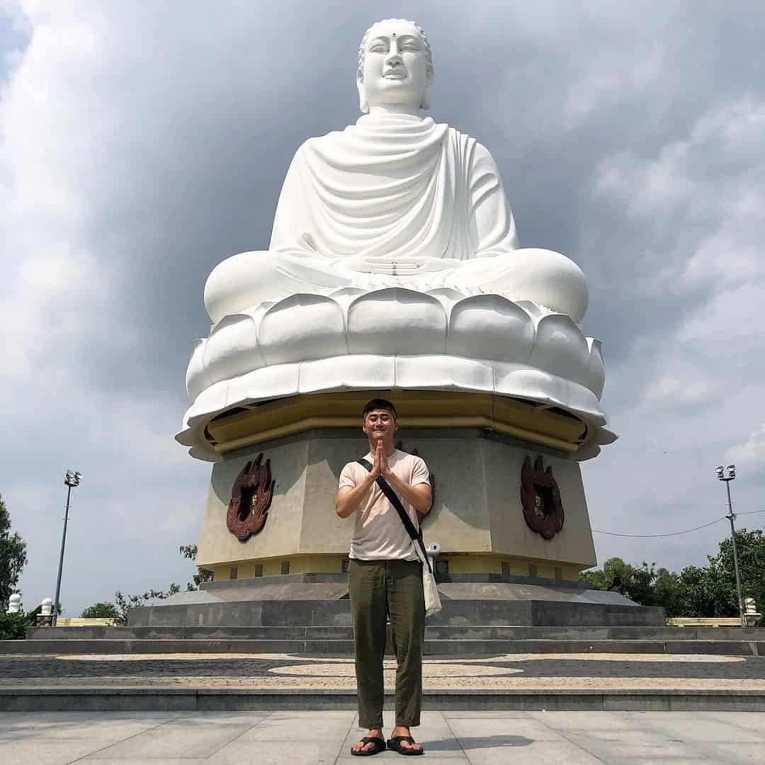 Kim dear Buddha - the pride of Nha Trang city.  Photo: @andrew_kwon