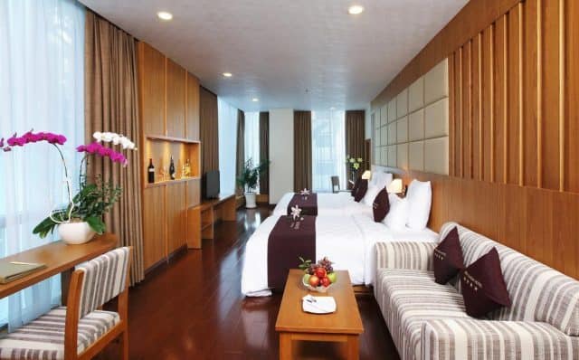 Phòng Luxury của Khách sạn Eden Star Sài Gòn (Ảnh ST)