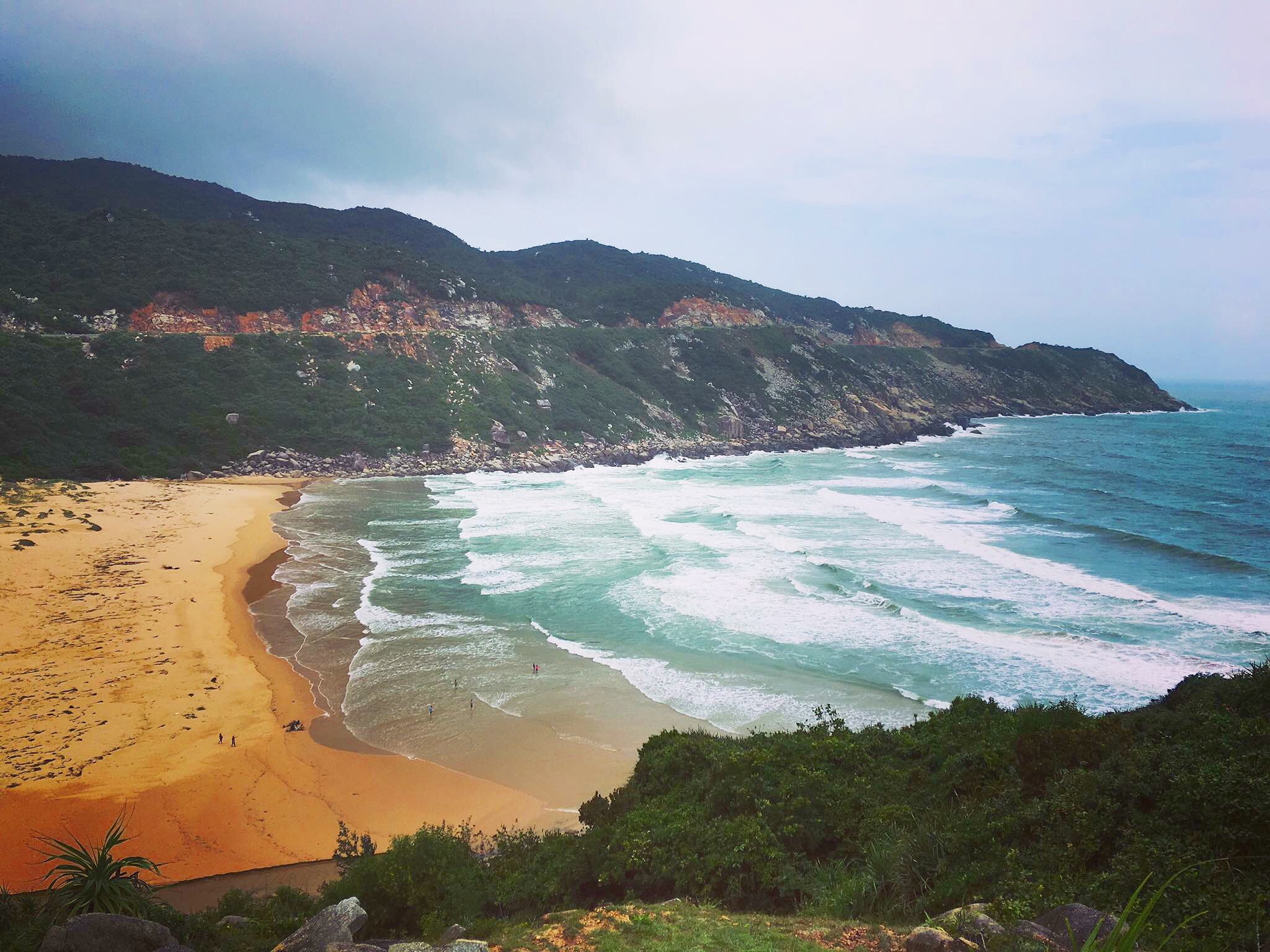 beach Mon tourist Phu Yen