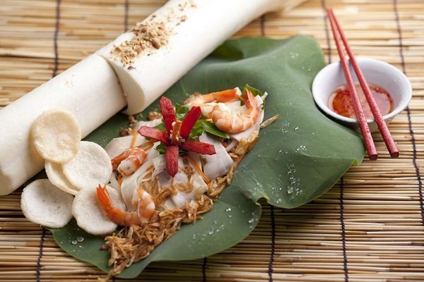 Món ẩm thực gỏi củ hũ dừa (Ảnh: ST)