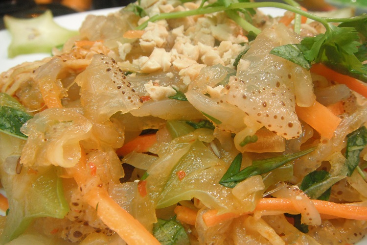 Jellyfish salad to eat in summer is very cool (Source of collection)