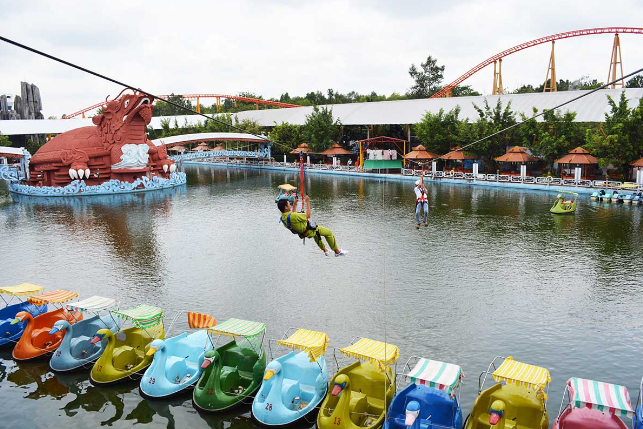 Sơ đồ khu đu dây vượt hồ Lạc Cảnh Suối Tiên Sơ đồ khu đu dây vượt hồ Lạc Cảnh Suối Tiên