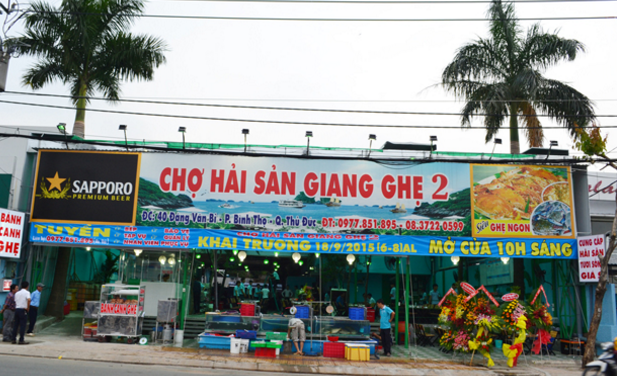 Chợ hải sản Giang Ghẹ
