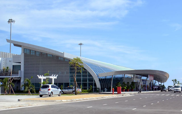 Tuy Hoa Airport is 10km from the city center (Photo: collect)