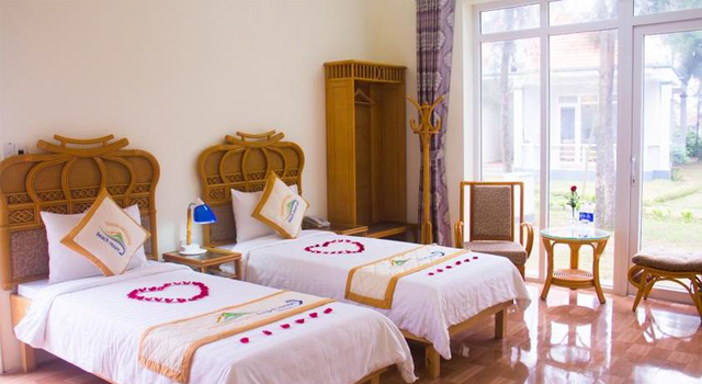 Phòng đôi tại Thanh Paradise Beach Resort Phòng đôi tại Thanh Paradise Beach Resort