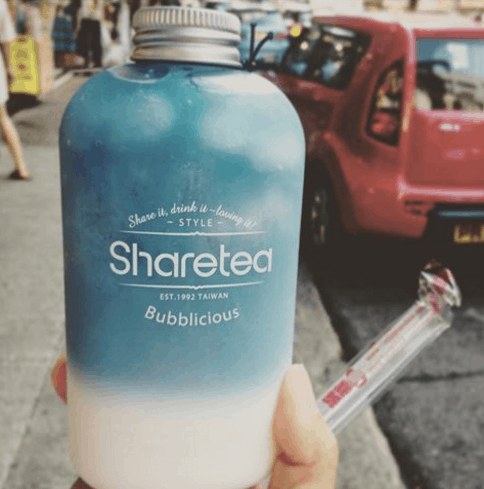 Trà sữa Sharetea luôn là sự thu hút người thưởng thức