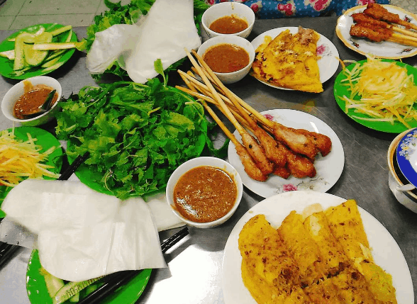 Bánh xèo, Chả giò - Quán ăn ngon Đà Nẵng 