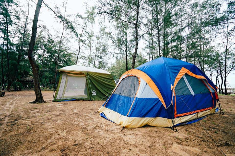 Cắm trại là hoạt động vô cùng "hot" ở đèo Nước Ngọt Phước Hải (Ảnh: ST)