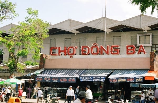 Chợ Đông Ba ở Huế