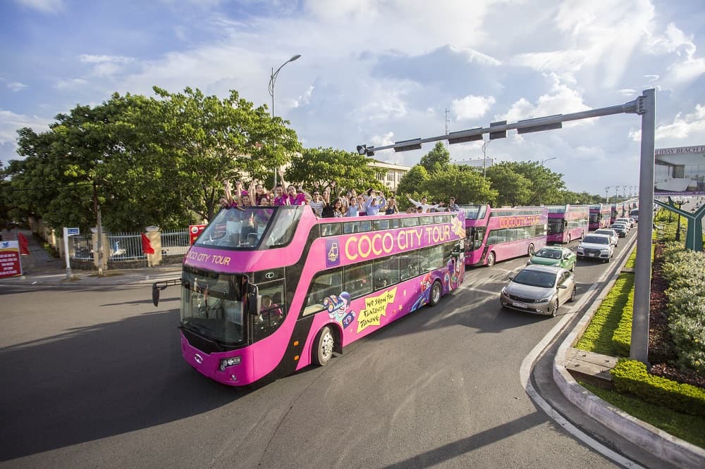 Loại hình di chuyển mới Coco bus Đà Nẵng 