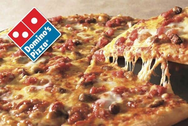 Domino pizza nổi tiếng (Ảnh: ST)