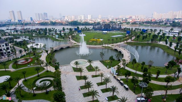 Công viên đẹp mắt mộng mơ bên dòng sông sài Gòn