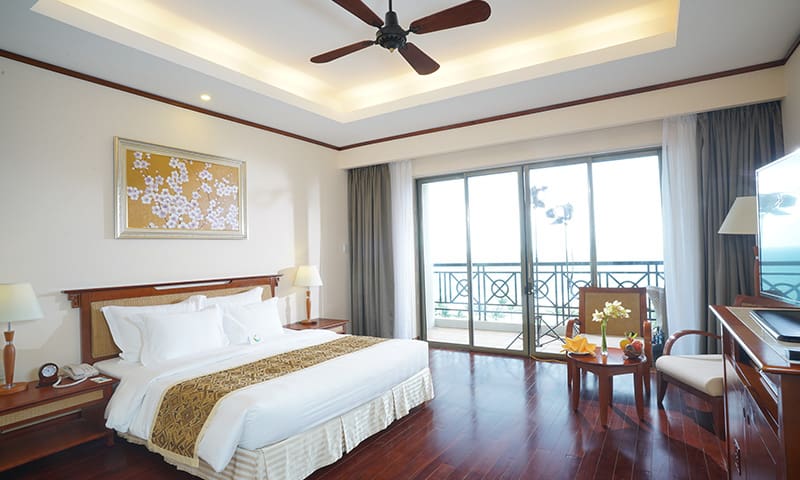 Phòng ngủ sang trọng và đẳng cấp tại Vinpearl Nha Trang 