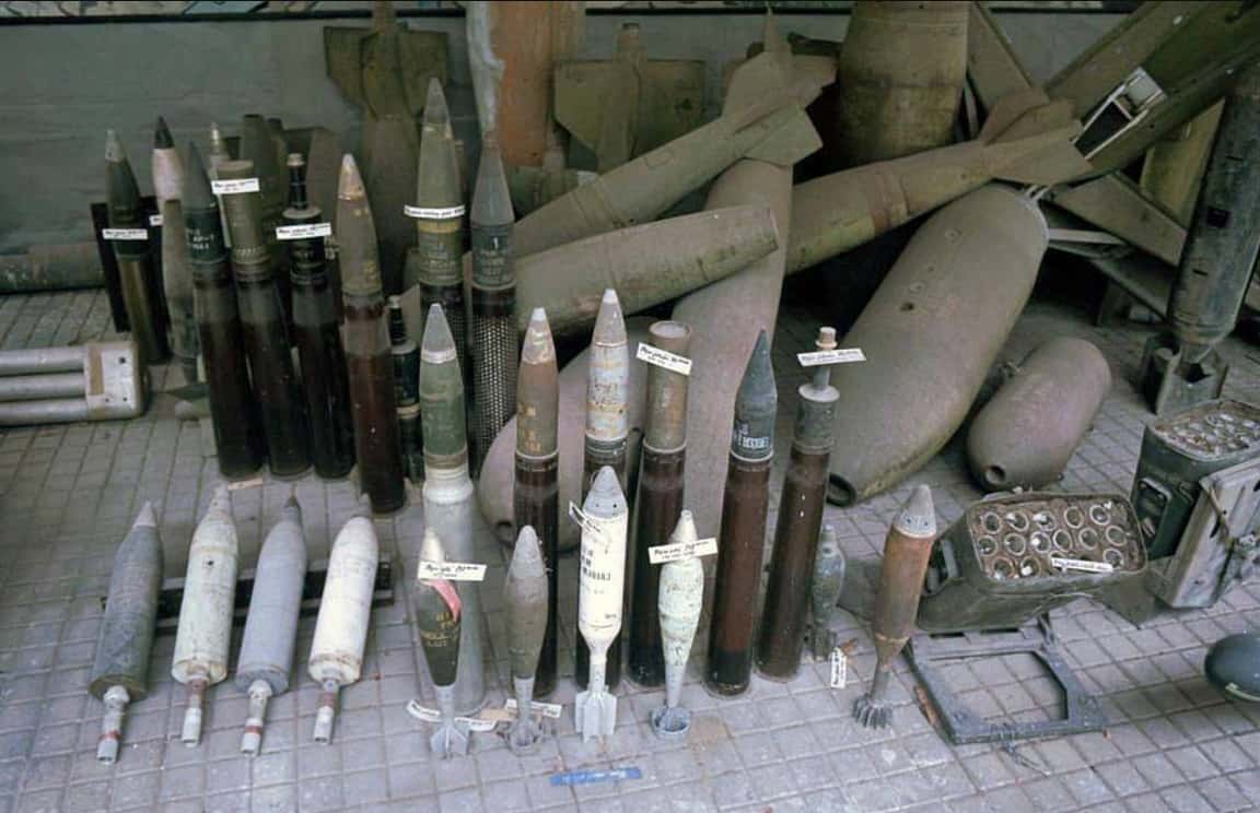 Các loại bom đạn của Đế quốc Mỹ