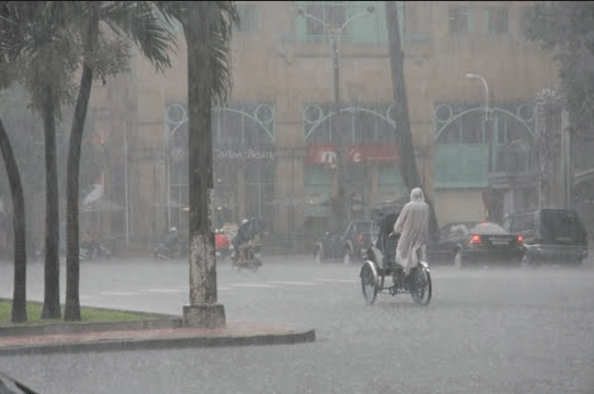 Những cơn mưa rào ở Sài Gòn (Ảnh ST)