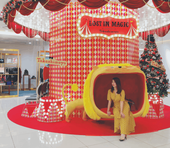 This year's Takashimaya is under the theme of Lost In Magic