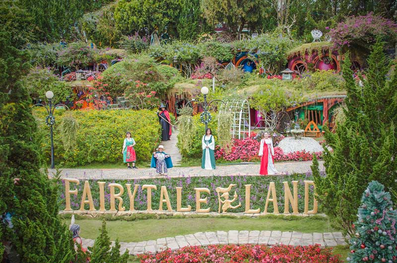 Da<br>Lat Fairytale Land – xã Cổ tích & Hầm rượu nho Vĩnh Tiến