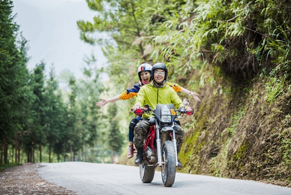 Hành trình đến vườn cây ăn trái bằng xe máy