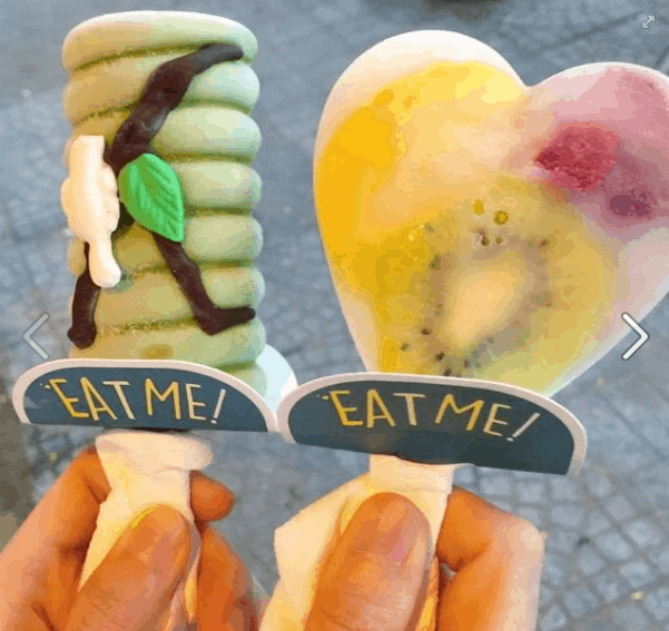Những que kem hấp dẫn với nhiều hình thù dễ thương