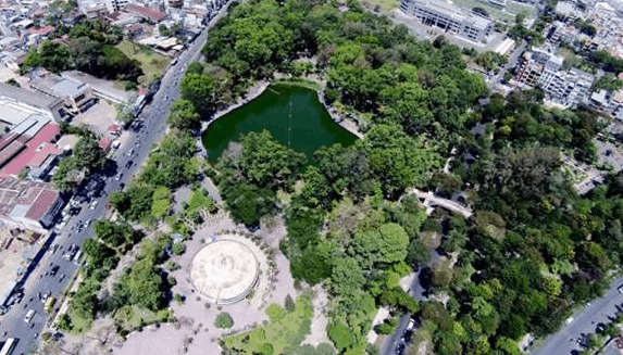 Toàn cảnh công viên Hoàng Văn Thụ Hồ Chí Minh