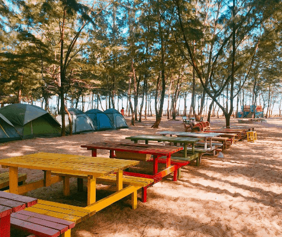 Cắm trại ở Vũng Tàu
