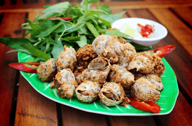 Ốc Vĩnh Khánh - địa điểm ăn uống thành phố hồ chí minh (Ảnh ST)