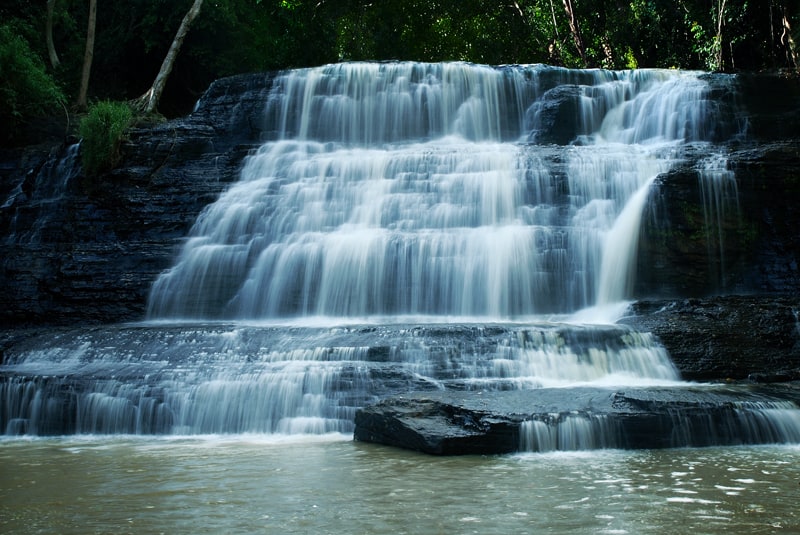 Một vẻ đẹp tuyệt mỹ được chụp từ một thác nước ở Krông Năng. (Ảnh ST)