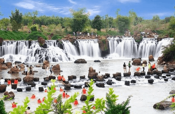 Hình ảnh khu du lịch thác Giang Điền