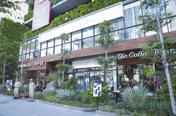 Trung tâm dịch vụ thương mại Sai<br>Gon Garden 