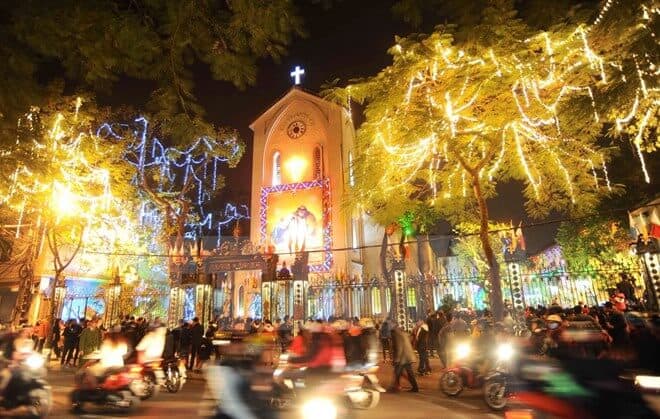 Những nơi để đón Giáng sinh ở Hà Nội