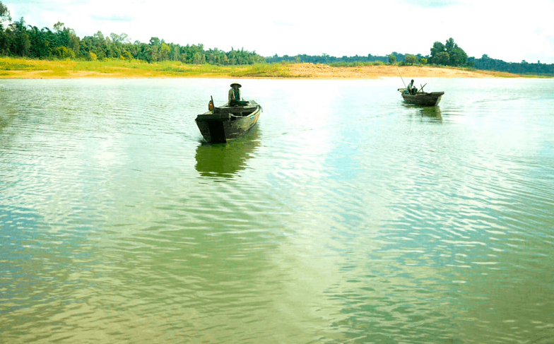 Ngắm đảo Cao Minh ngay giữa lòng hồ Trị An