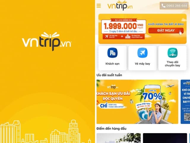 Cách Đặt Phòng Khách Sạn Giá Rẻ Trên App Vntrip - Vntrip.Vn