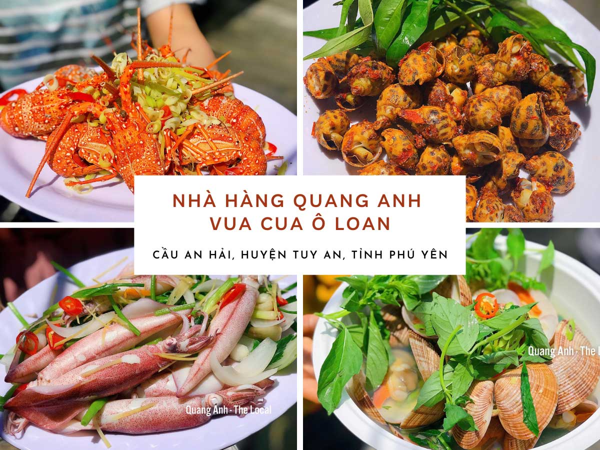 Ăn hải sản tại thiên đường hải sản Quang Anh tươi ngon bậc nhất không thể bỏ qua