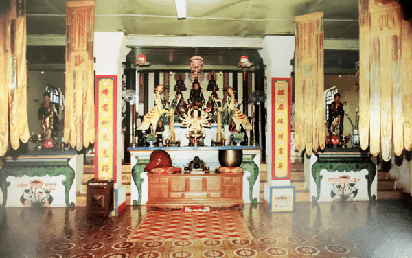 Chánh điện chùa Bác Ái (Ảnh ST)