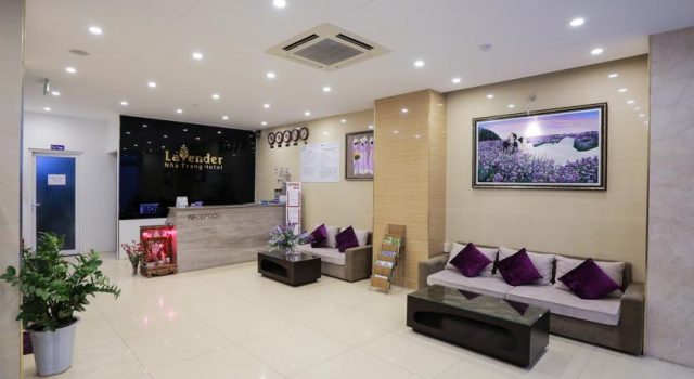 Lavender Nha Trang hotel là giữa những khách sạn 3 sao Nha Trang gần biển khơi với thiết kế chủ đạo là màu sắc tím (Ảnh ST)