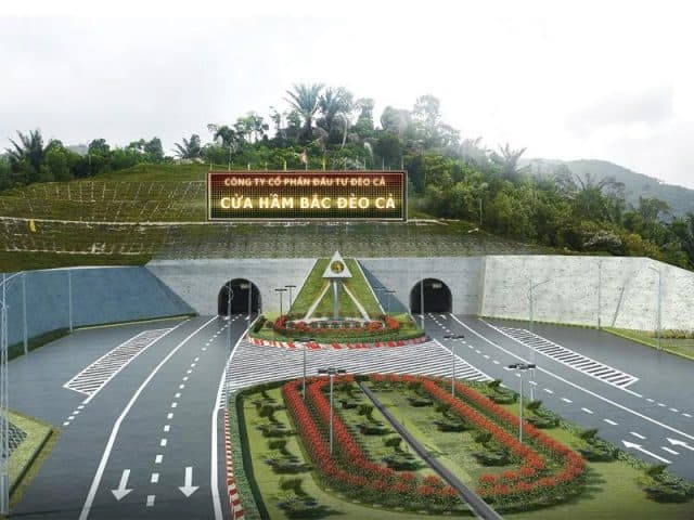 The road tunnel through Ca Pass will be inaugurated in August 2017 (ST PHOTO)