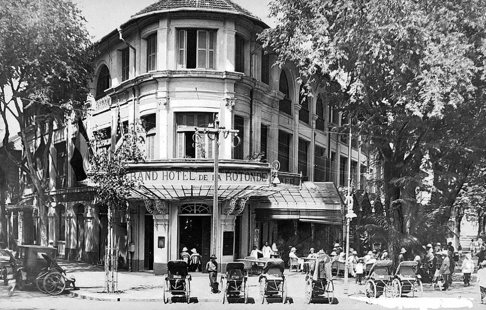 Grand Hotel Saigon thời Pháp thuộc