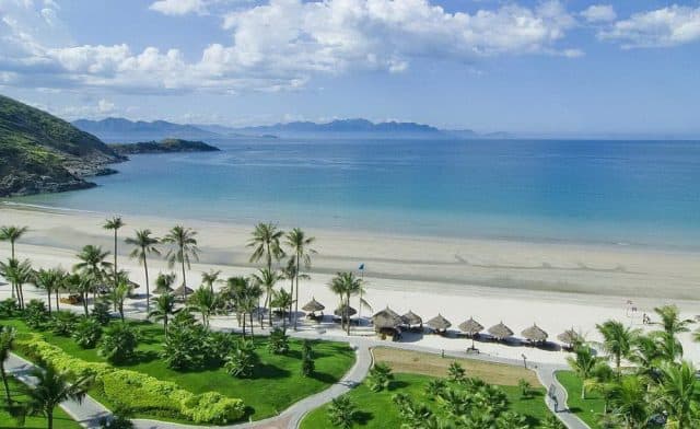 Pictures of Non Nuoc beach in Da Nang (Photo ST)