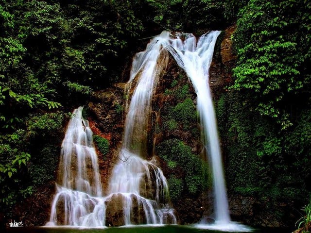 Cửu thác Tú Sơn - dải lụa bạc giữa núi rừng (Ảnh: ST)