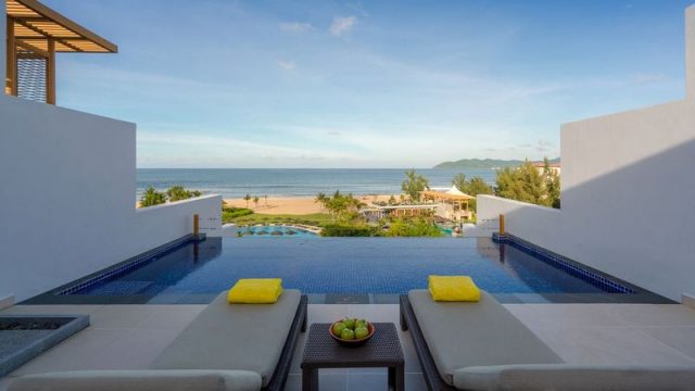 Resort Huế nổi tiếng với bể bơi ngoài trời (Ảnh: ST)