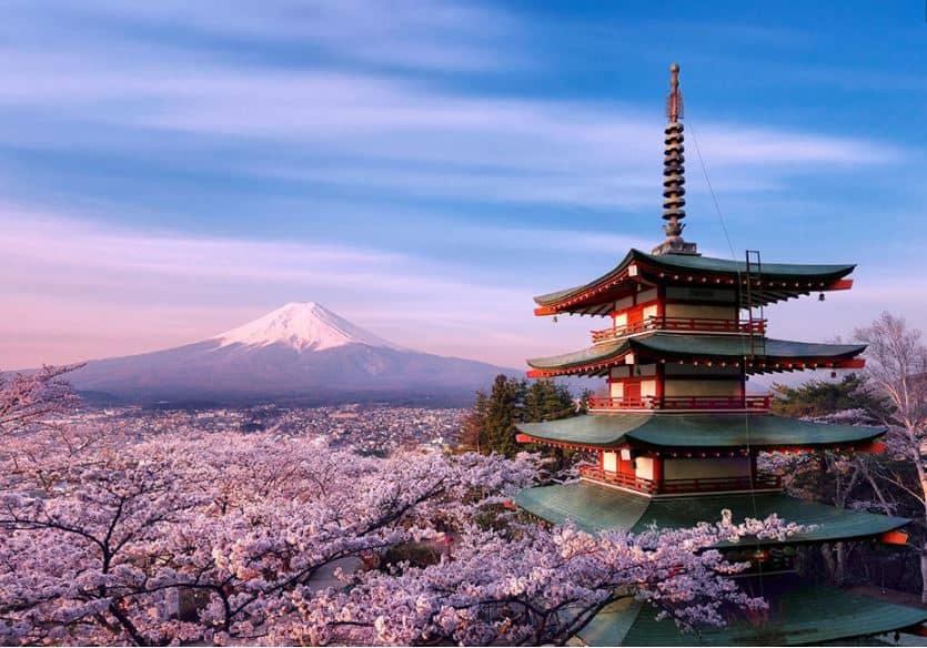 Nhật Bản là một địa điểm du lịch
