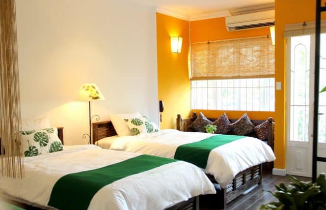 Phòng khách sạn Lamo Boutique Hotel - Một trong những khách sạn giá tốt ở Sài Gòn (Ảnh ST)
