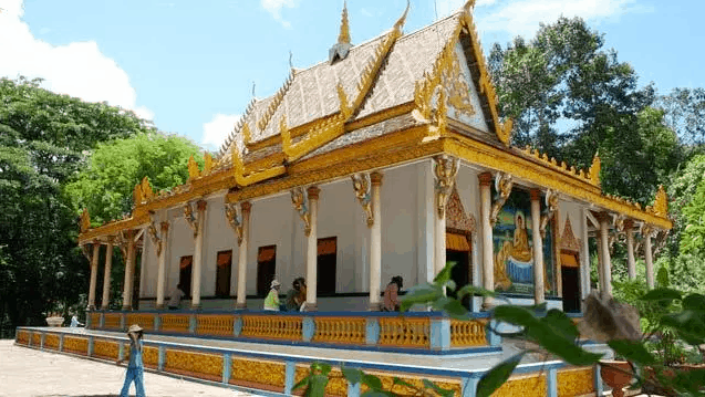 Kiến trúc nhuốm màu văn hóa Khmer (ảnh ST)