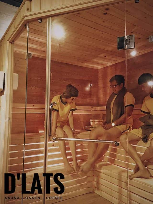 "Sốt rần rần" phòng xông hơi D’Lats Sauna xịn như Hàn ở Đà Lạt