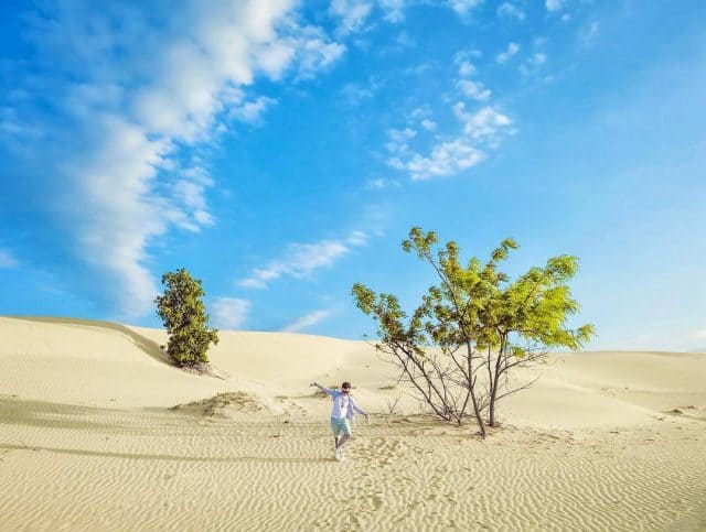 Đến đồi cát Nam Cương khám phá vẻ đẹp quyến rũ đầy huyền bí